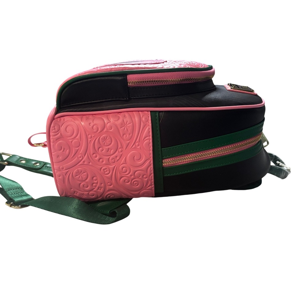 Loungefly Wicked Pink Green Colorblock Mini Backpack Elphaba Glinda Universal - Picture 5 of 7